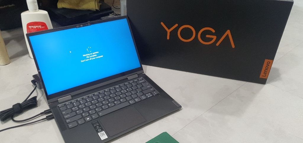 레노버 YOA Iron rey 노트북 C740-14I i5 Vibe 81TC007BKR