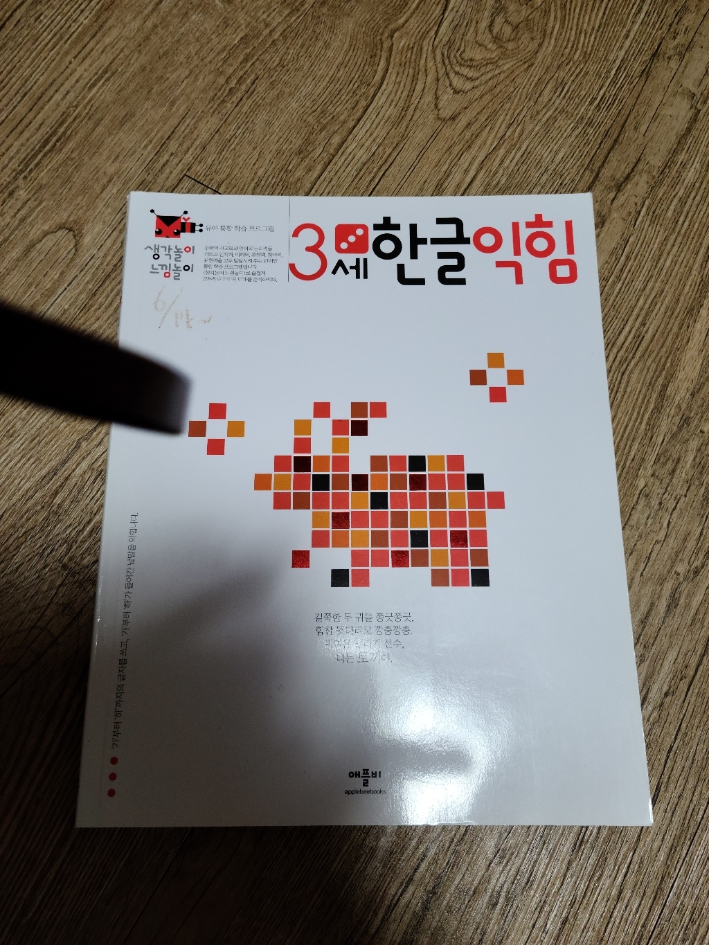생각놀이 느낌놀이 한글익힘 3세:유아 통합 학습 프로그램