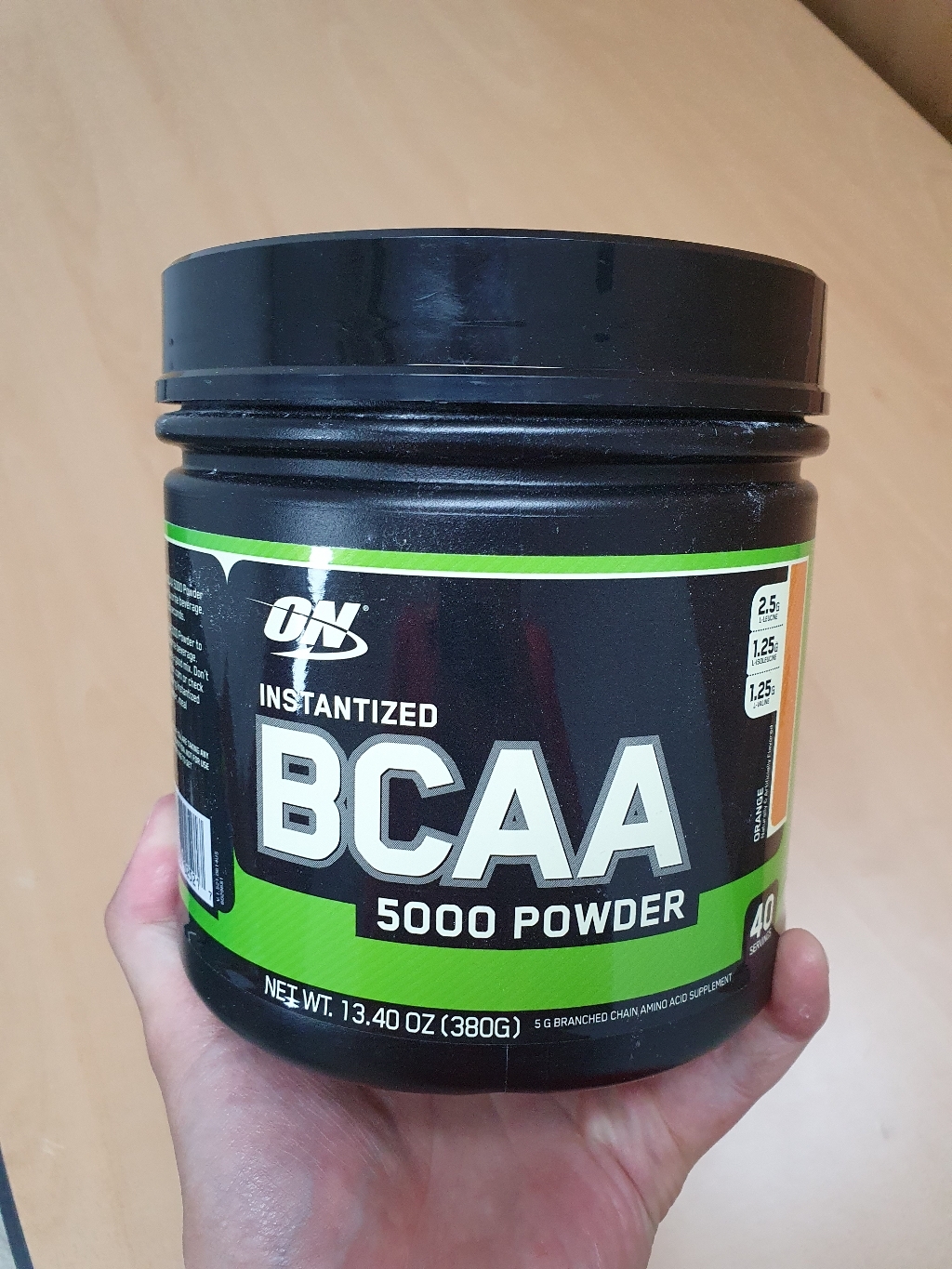 옵티멈뉴트리션 BCAA 5000 파우더 오렌지