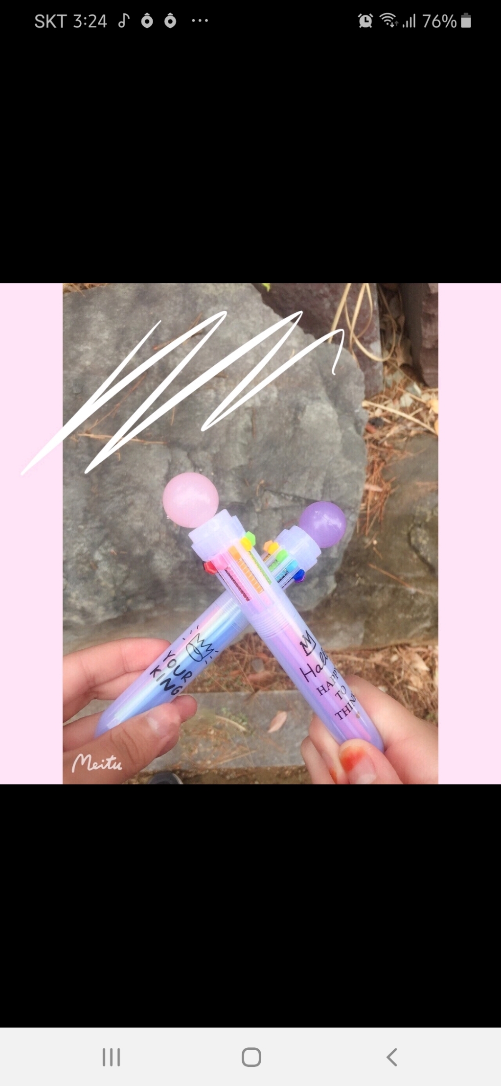 [인디케이] 유니콘이 놓고 간 10색 볼펜