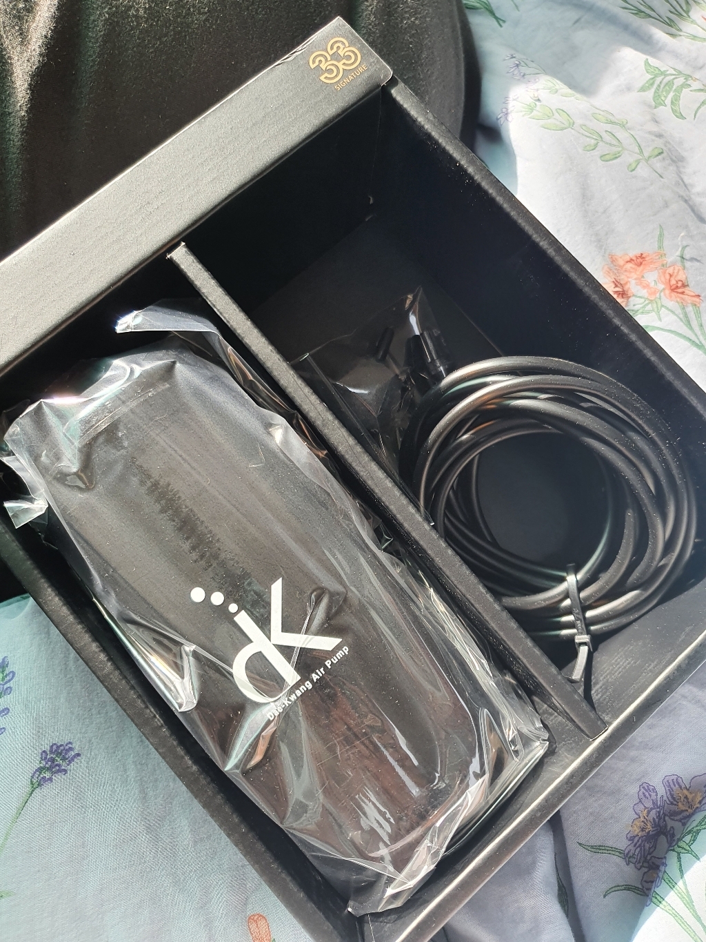 대광전자 시그니처 2구 무소음 산소기 Y자 콩돌 역류방지기 DK-9000