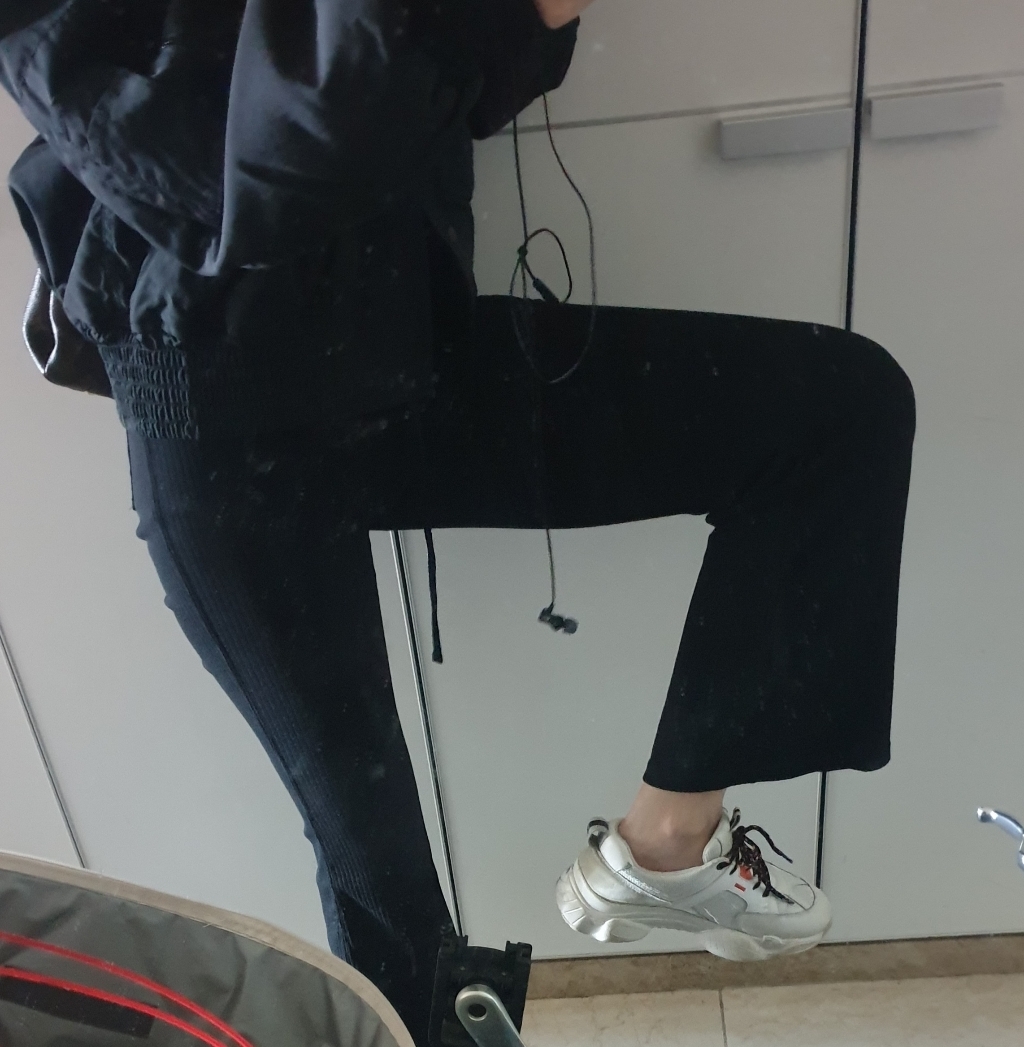 로라로라 여성용 RIBBED SLIM 부츠컷 레깅스 LS-20561 리뷰후기
