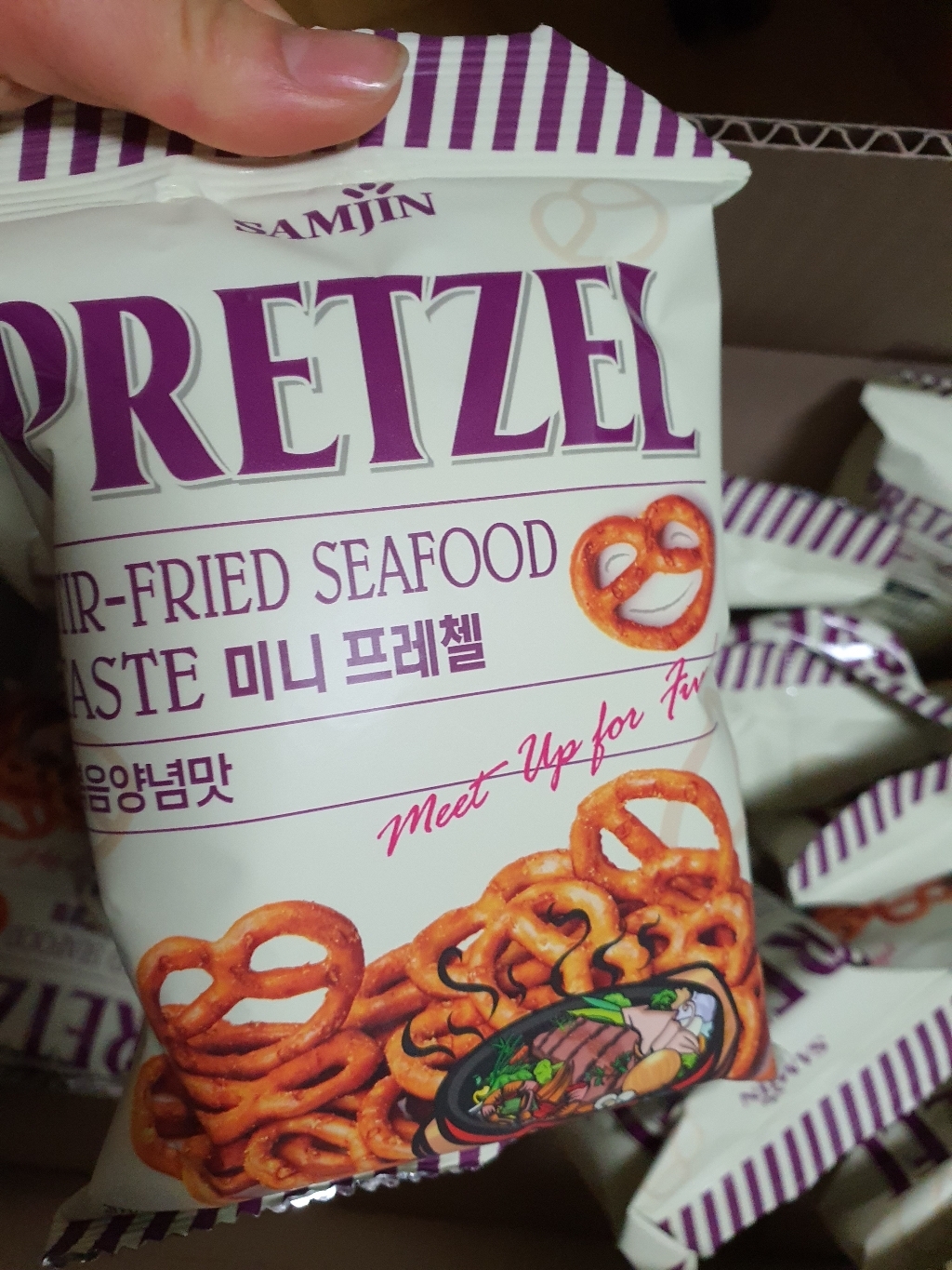 미니프레첼 볶음양념맛 24개 리뷰후기