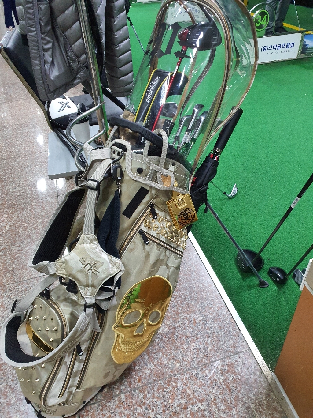 [페르시안캣] 정품 PER 019 캐디백 골프가방 리뷰후기