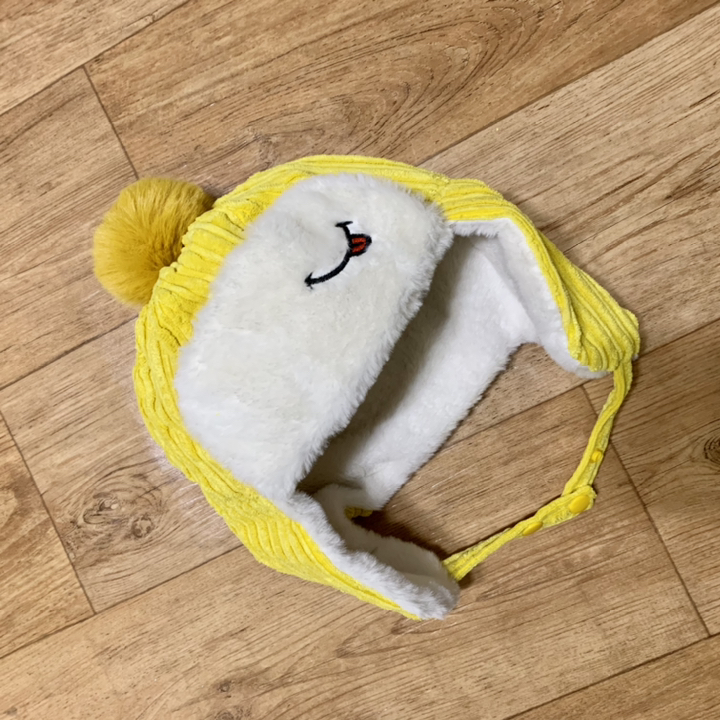 비단길 아동용 왕골 방울 군밤 모자