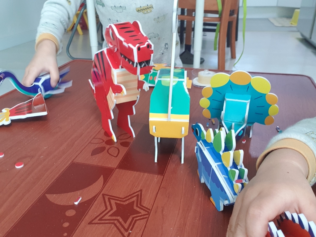타이거 3D Toy: 공룡 리뷰후기
