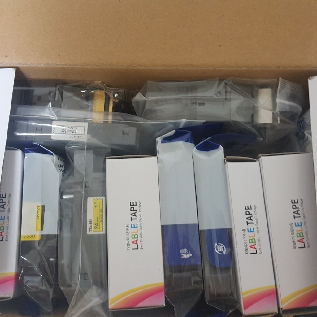 브라더 T-710BT 300BT D600 700 D200 900W 환 라벨테이프