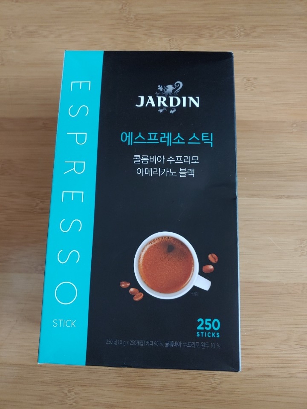 쟈뎅 콜롬비아 수프리모 아메리카노 블랙 에스프레소 스틱