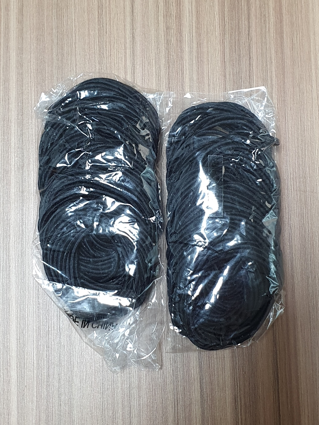 이쁨달다 헤어머리끈 200개세트 컬러100블랙100파우치
