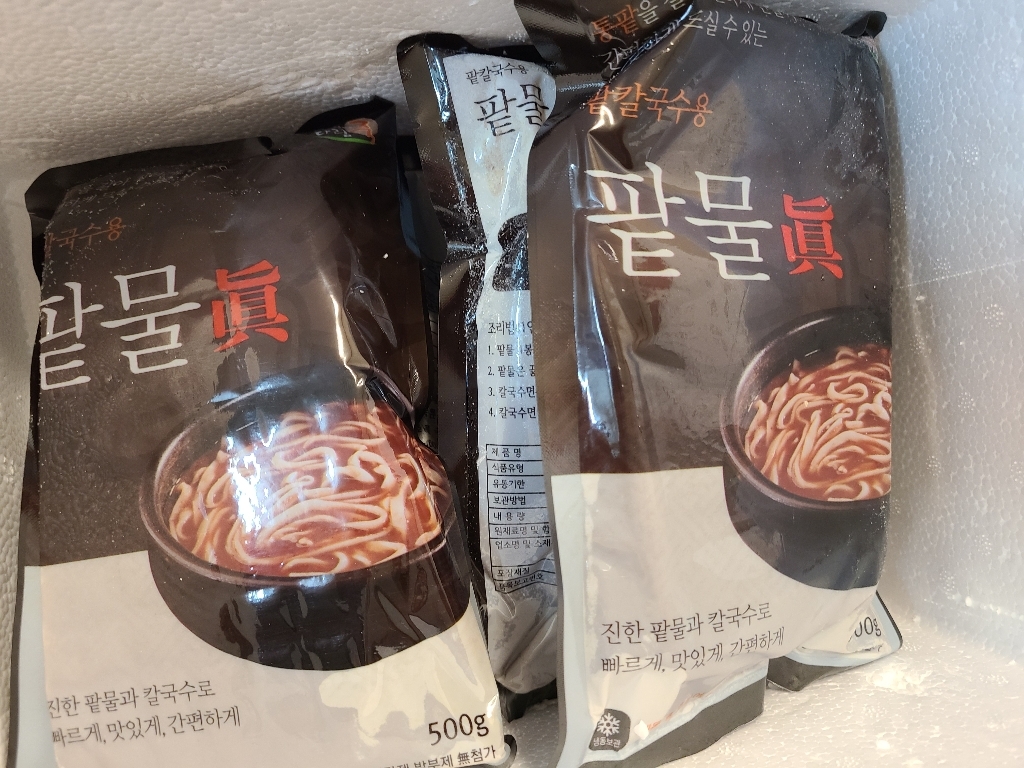 다림식품 통팥을 갈아 만든 팥칼국수용 팥물 진