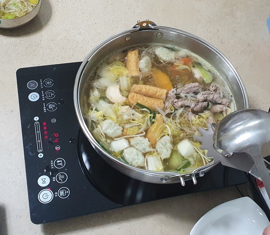 IH겸용 통삼중 샤브샤브 냄비