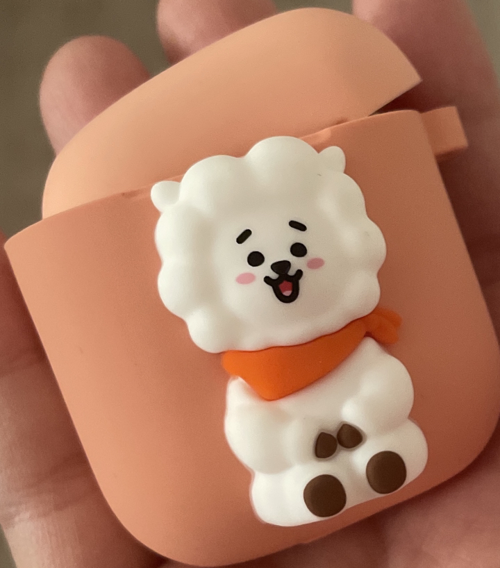 BT21 BTS 방탄 굿즈 소프트 페이스 애플 에어팟 케이스