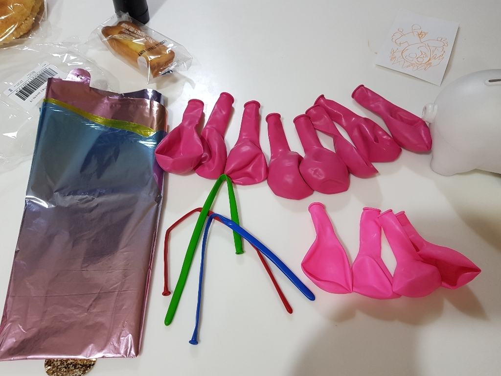 윰스 크라운 스탠드 DIY숫자풍선