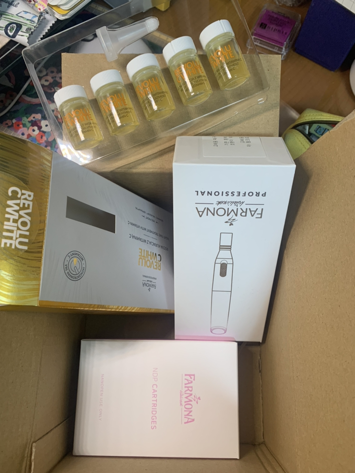 [공식수입] 레볼루C 화이트닝 앰플  나노펜