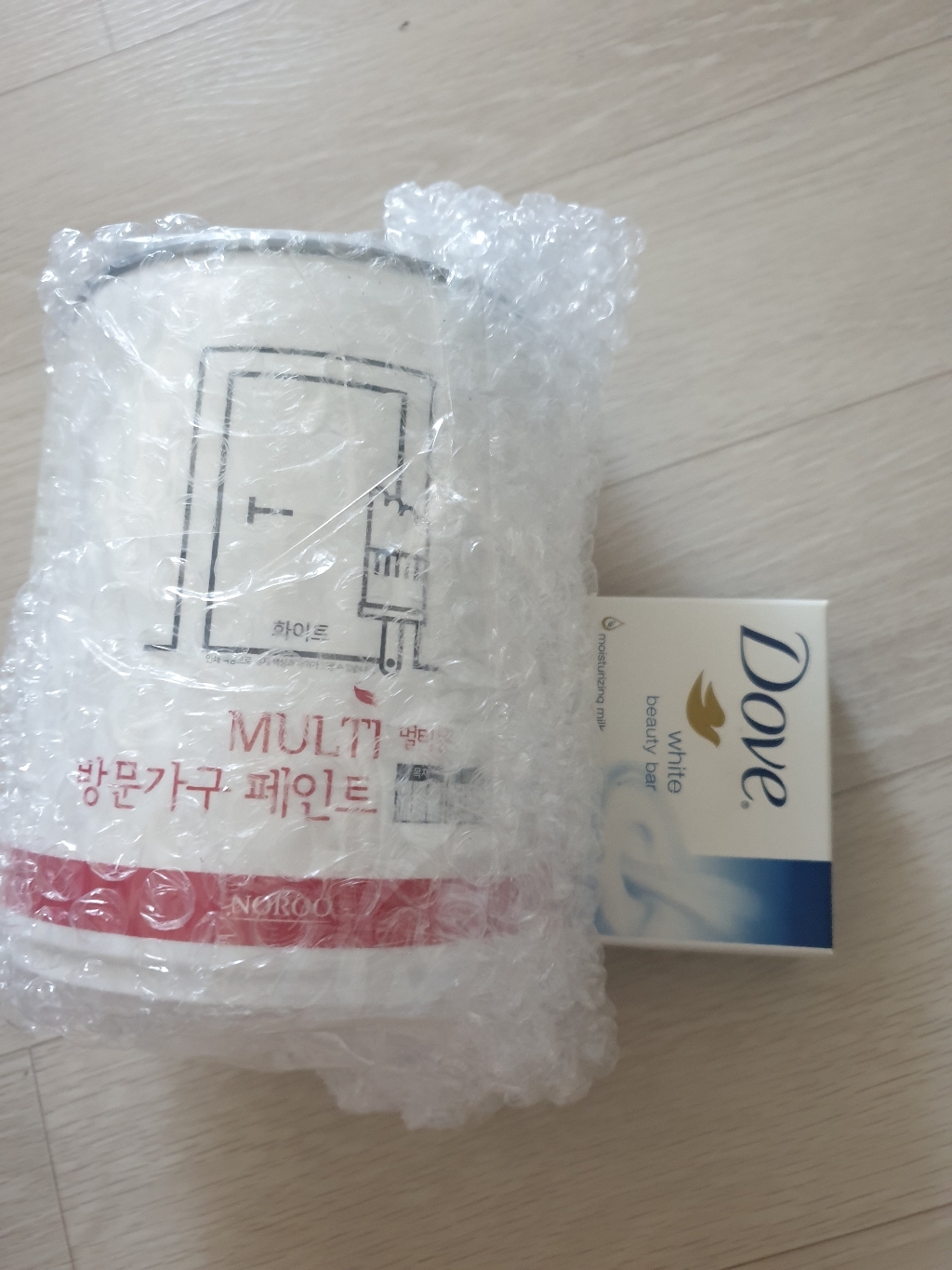 하우홈 노루 방문가구용 수성페인트 화이트