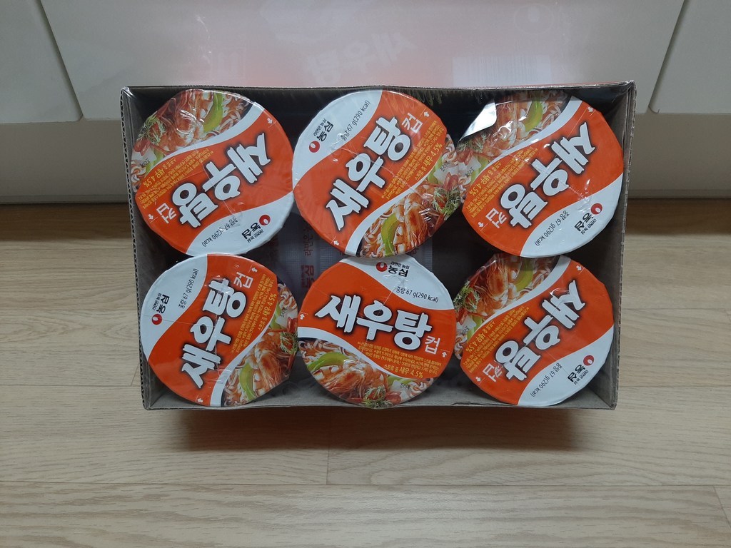 농심 새우탕컵 x6개 리뷰 후기