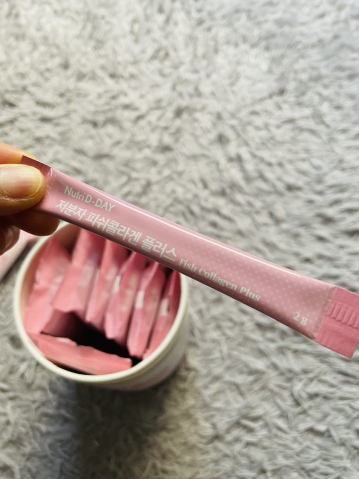 뉴트리디데이 저분자 피쉬콜라겐 플러스 리뷰 후기