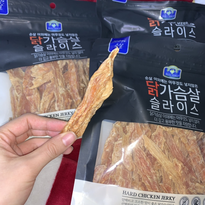 벨버드 슬라이스 강아지 간식