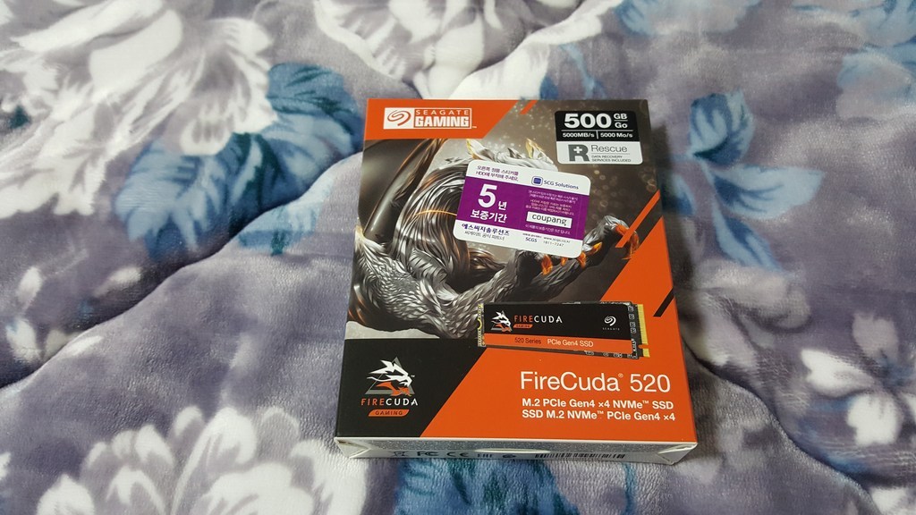 씨게이트 파이어쿠다 520 2 NVE SSD