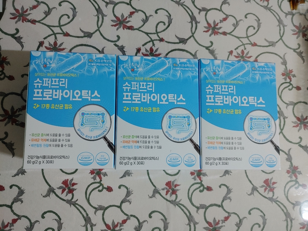 슈퍼프리 프로바이오틱스 생 유산균 신바이오틱스 모유 피부 김치 장건강 임산부 프락토올리고당 락토바실러스 람노스 리뷰 후기