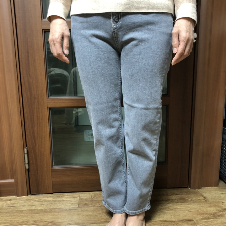 빼빼 여성용 스판 일자팬츠