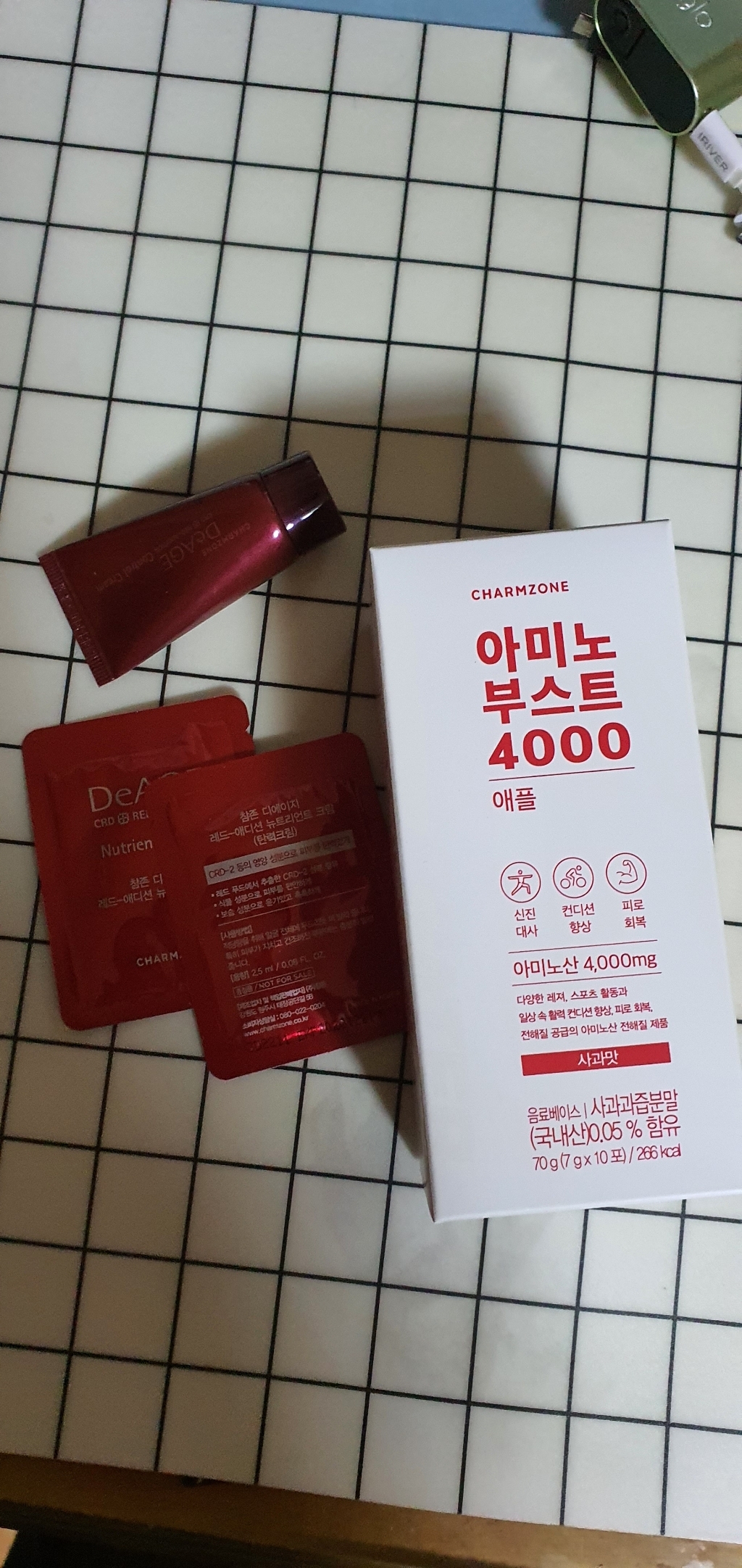 [참존] 아미노부스트 4000 애플 X10개 리뷰후기