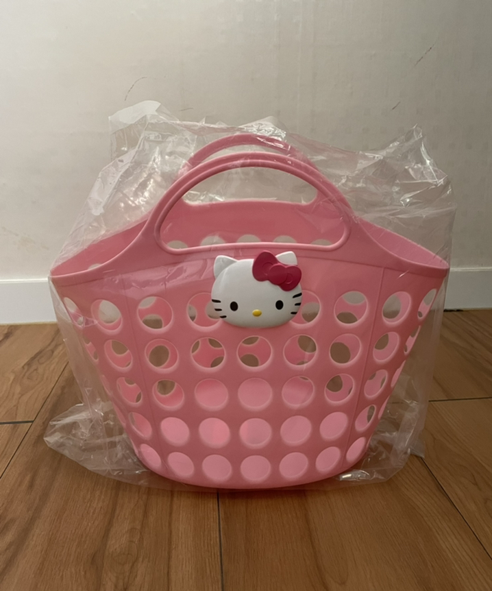 헬로키티 목욕바구니