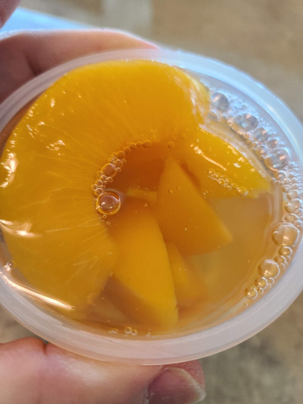 Doe 후룻컵 복숭아컵 리뷰 후기