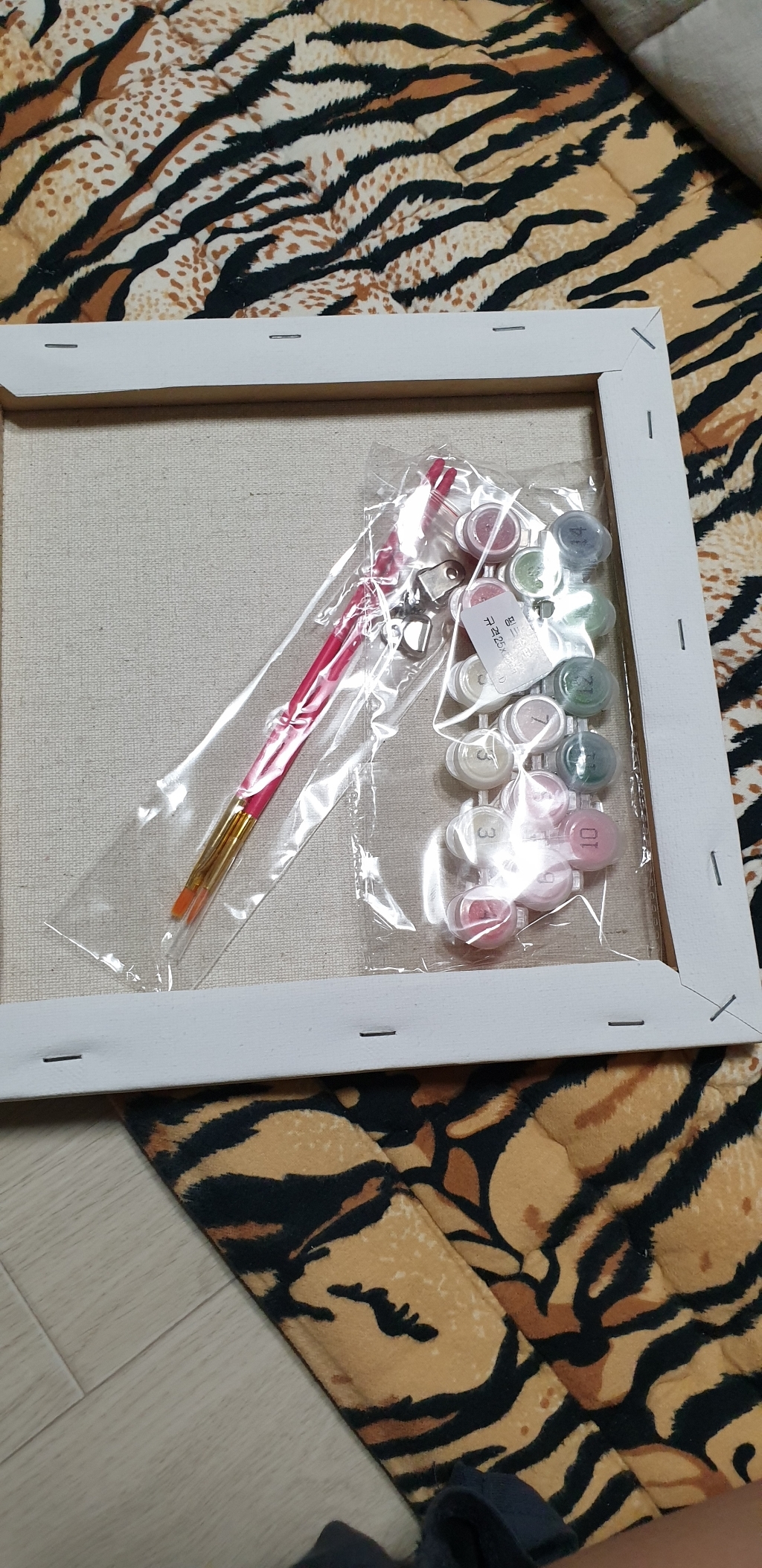 DIY캔버스페인팅 명화그리기 유화 그림 액자