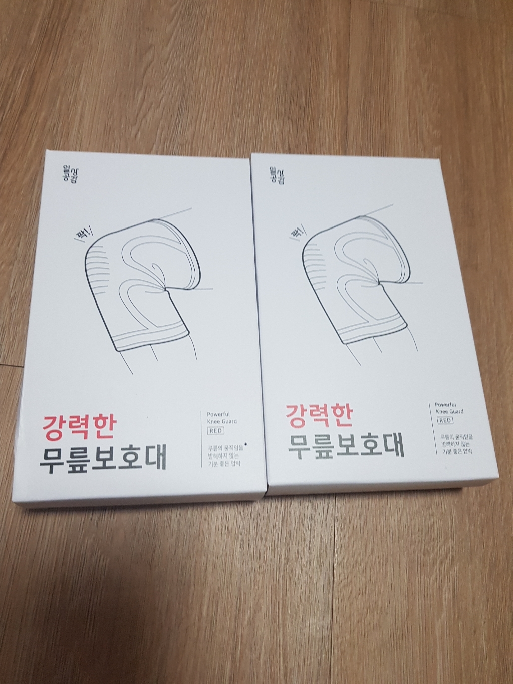 일상공감 강력한 무릎보대 레드