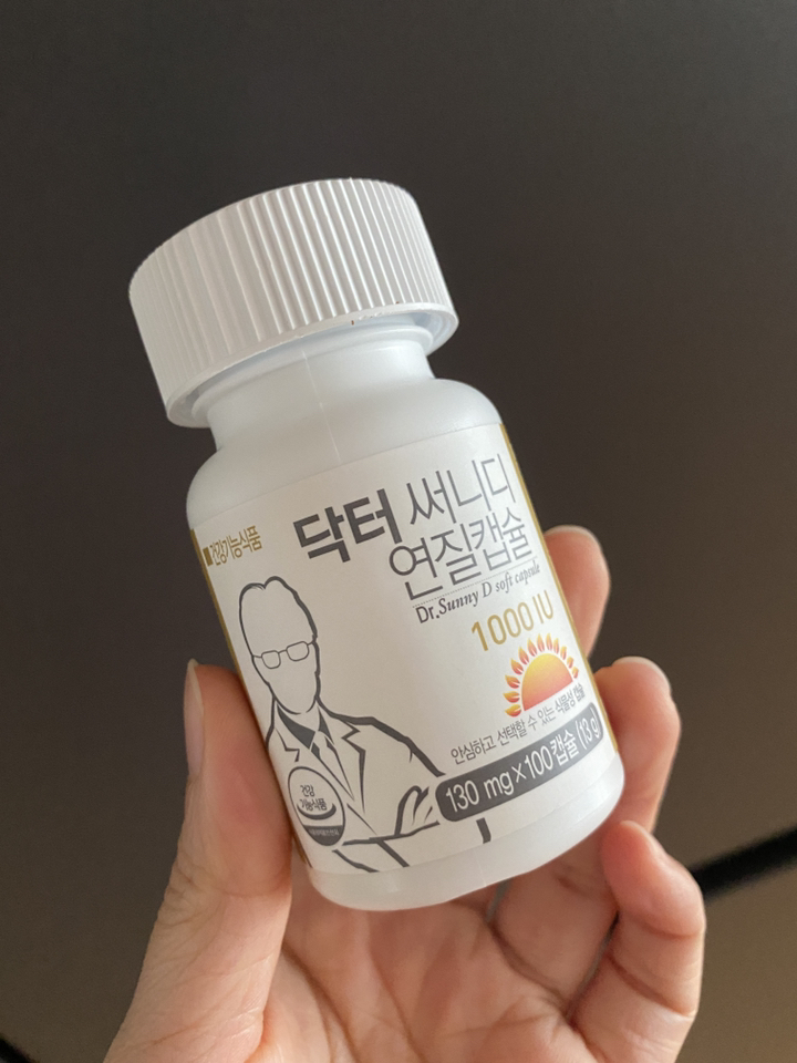 에프앤디넷 닥터 써니디 연질캡슐 1000IU 130 100캡슐