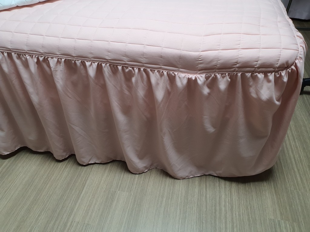스코홈 달달 텔식 누빔 침대스커트