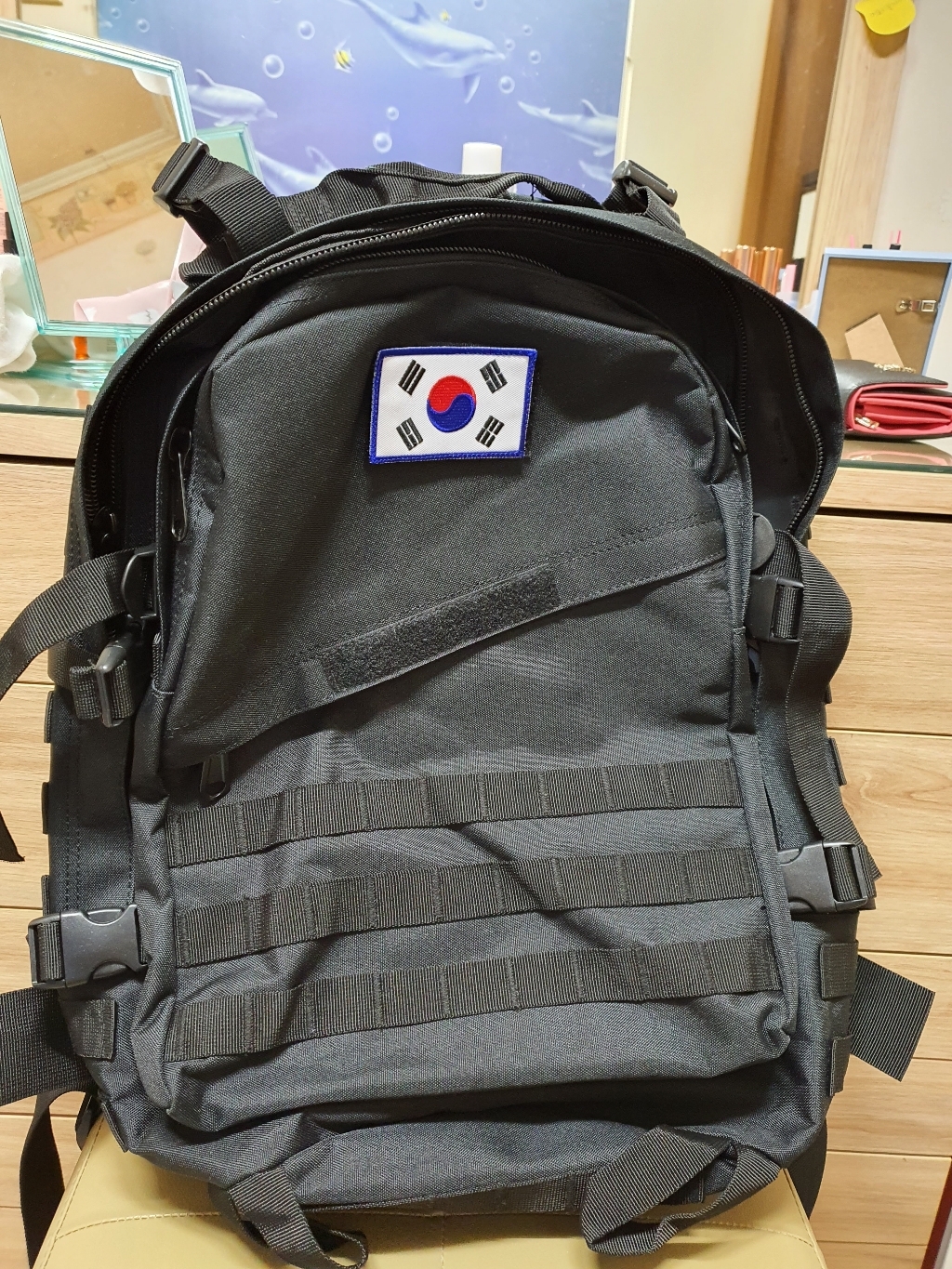 3D 출타 군인 가방 고급형 군용 학생 밀리터리 백