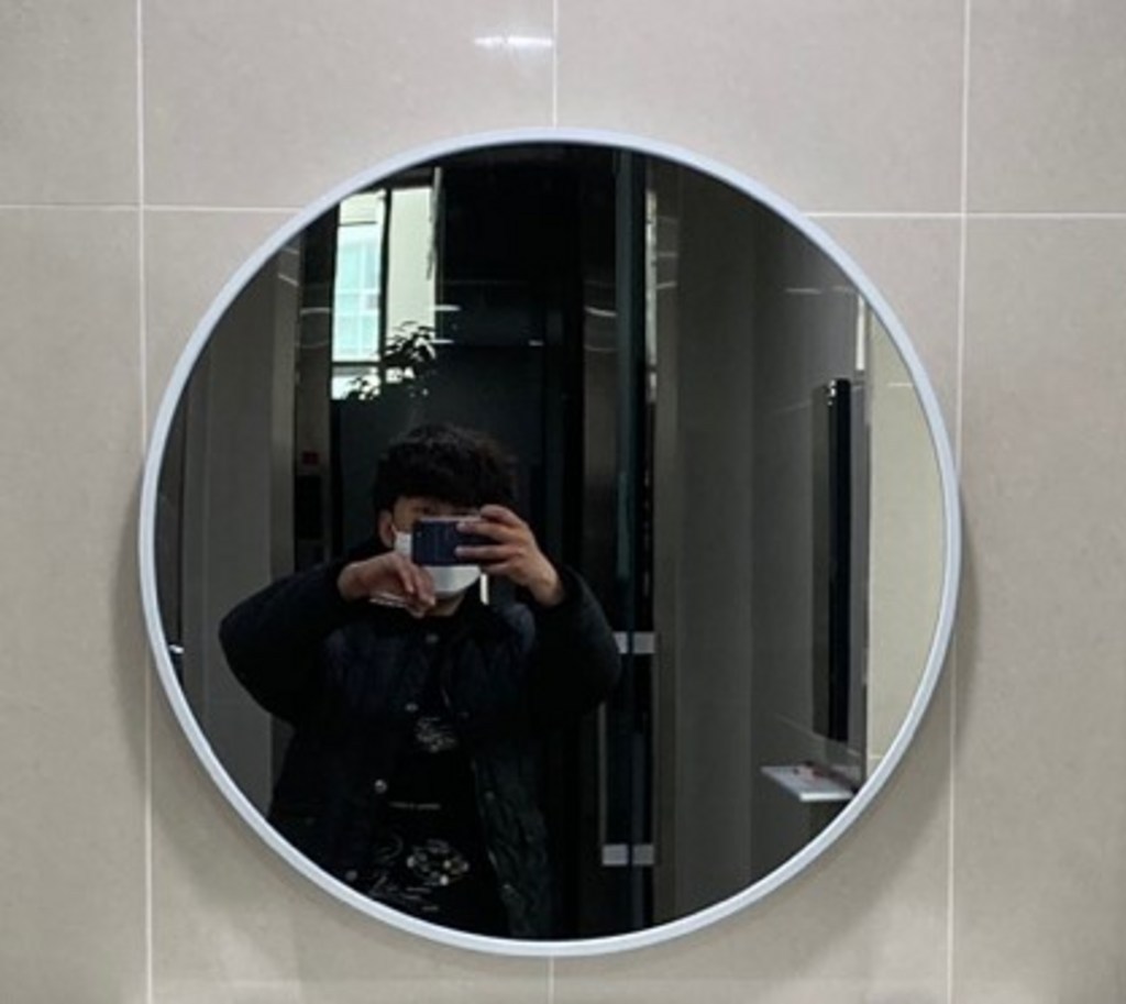 디자인 원형 거울 600600