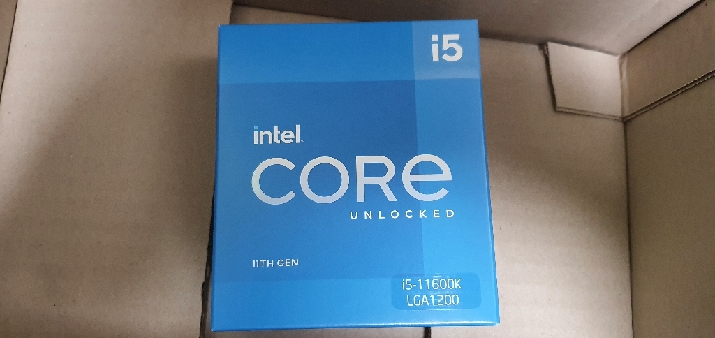 인텔 코어i5 11세대 11600K 로켓레이크 CPU 리뷰후기
