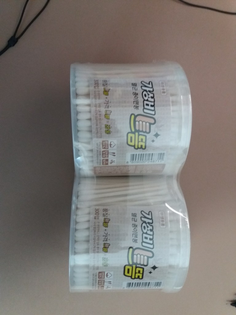 가성비 으뜸 다용도 멸균 종이 면봉