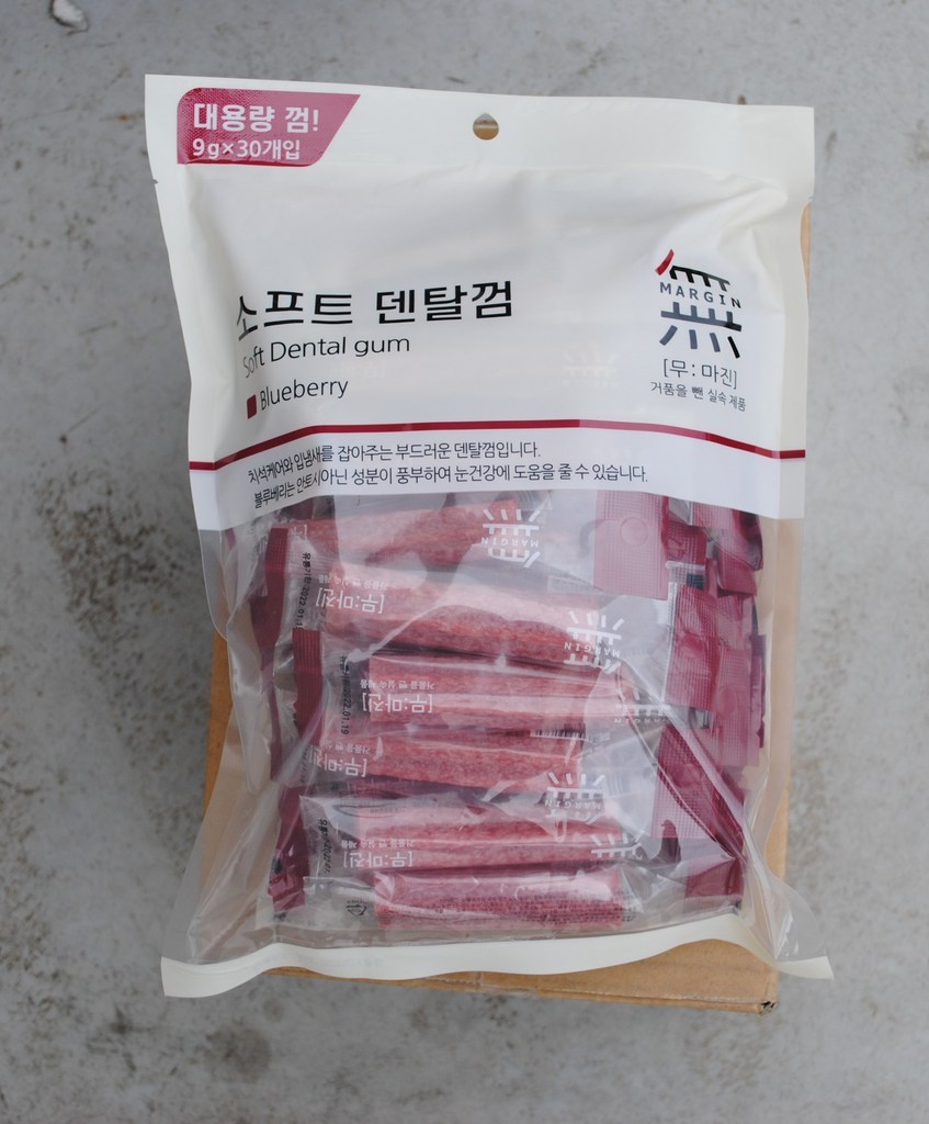 무마진 강아지 소프트 덴탈껌 대용량