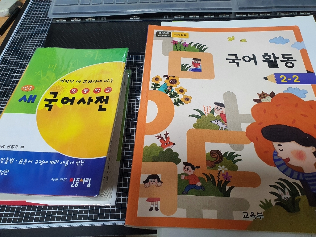 개정된 새 교과서에 따른 초등학교 민중 새 국어사전