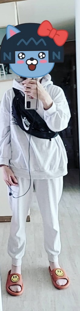 클릭앤미 왕 오버 지구 후드 트레이닝세트 리뷰후기