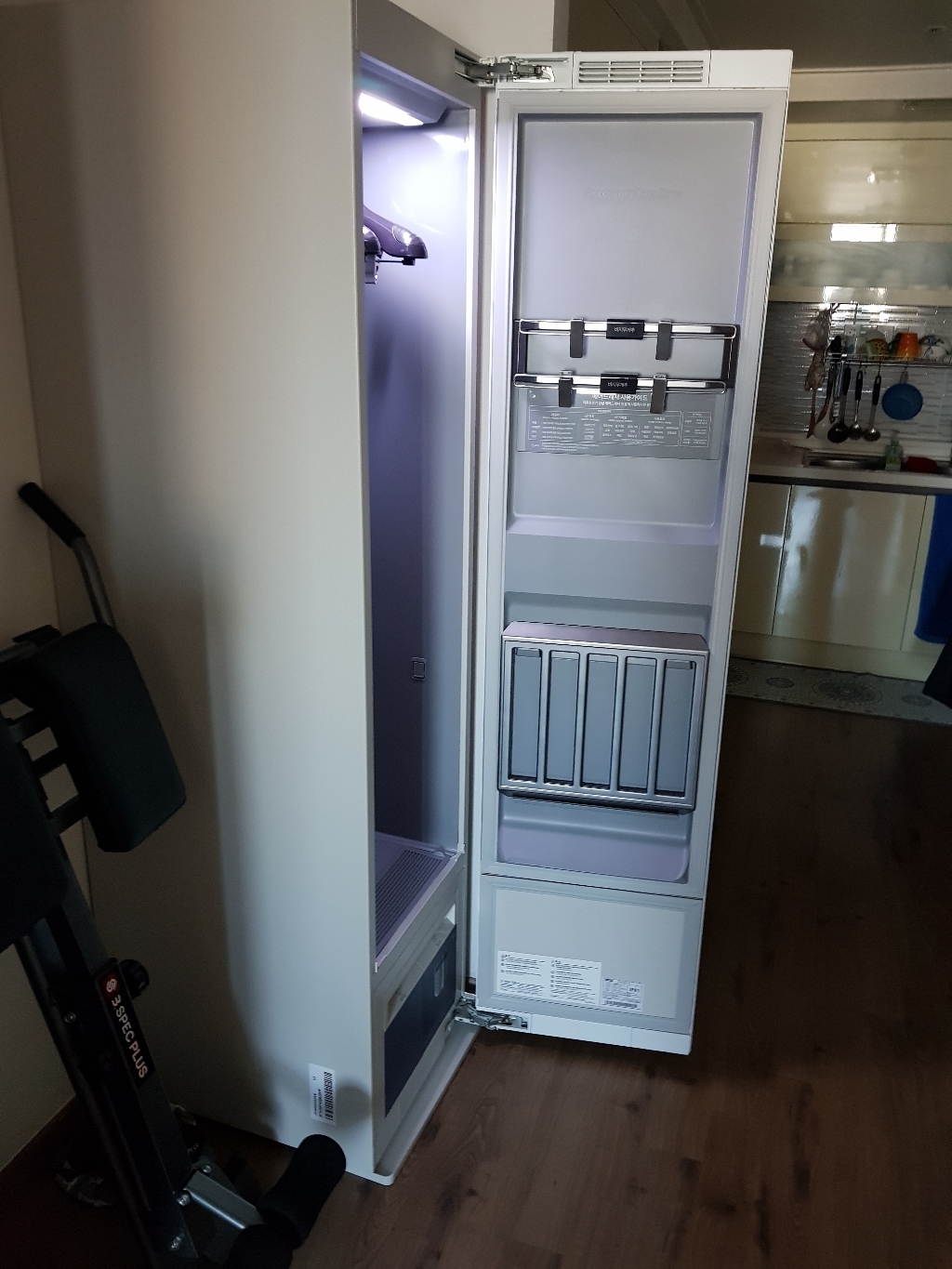 삼성전자 에어드레서 의류청정기 DF60R8300WB 방문설치 리뷰후기