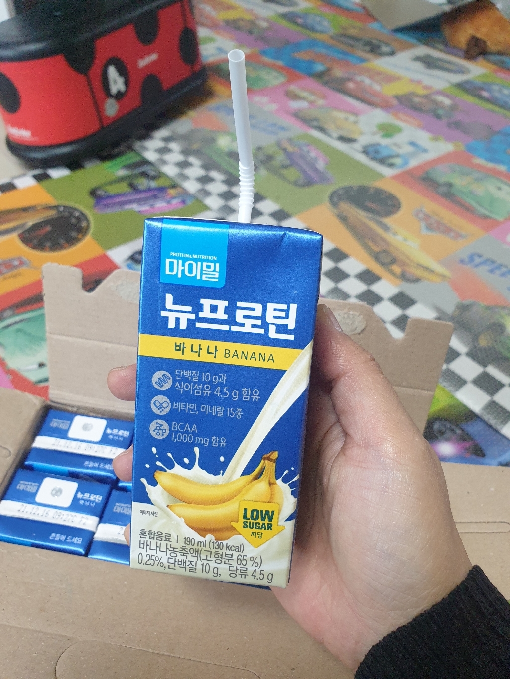 마이밀 마시는 뉴프로틴 로우슈거 바나나맛 리뷰후기