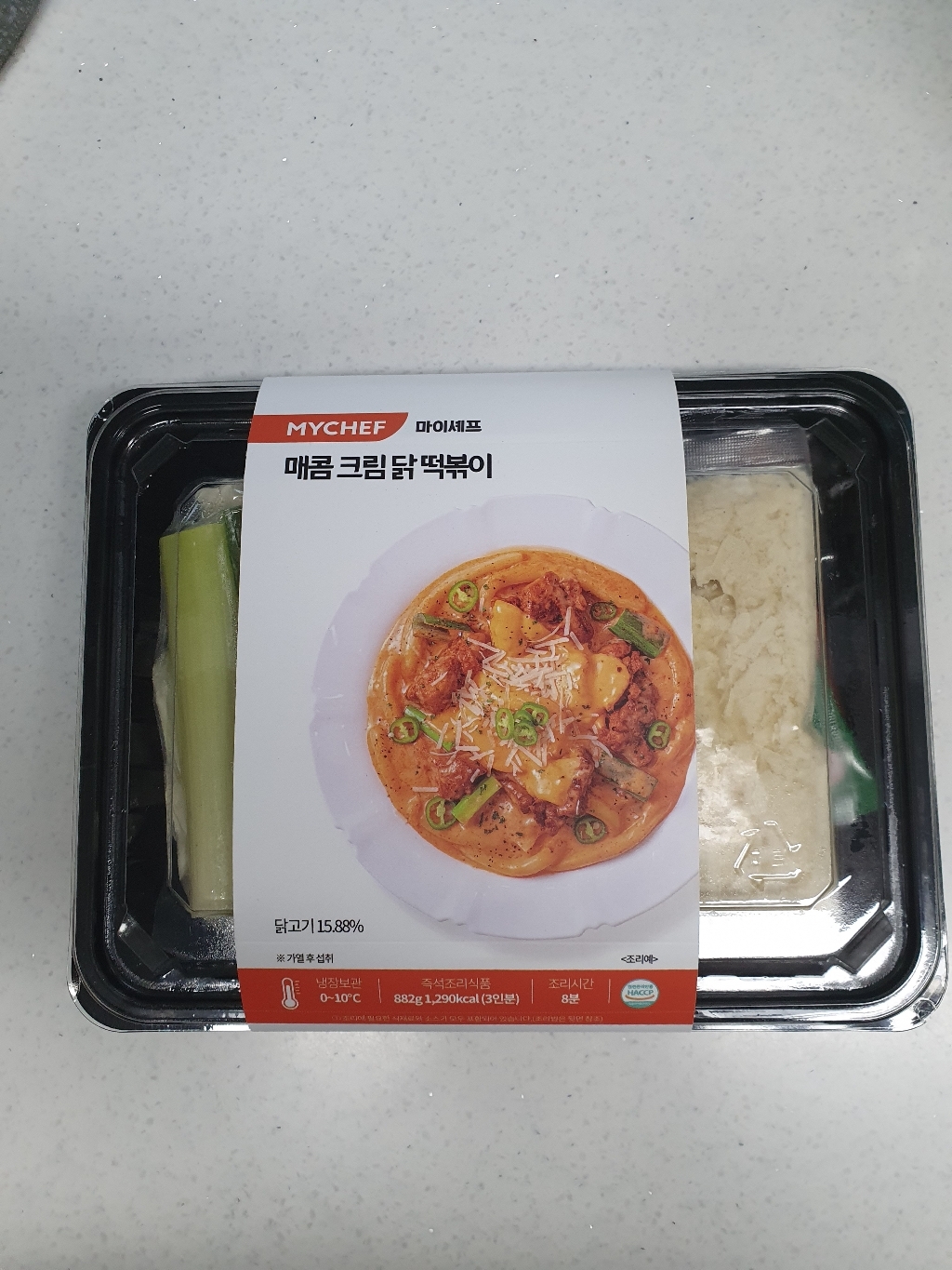 마이셰프 매콤 크림 닭 떡볶이 3인분 리뷰후기