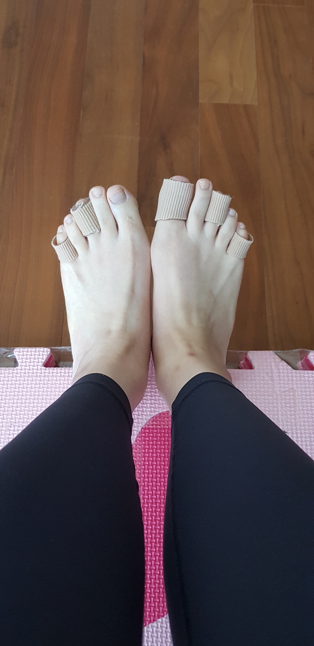 풋인솔 패브릭 발가락 보 튜브 X