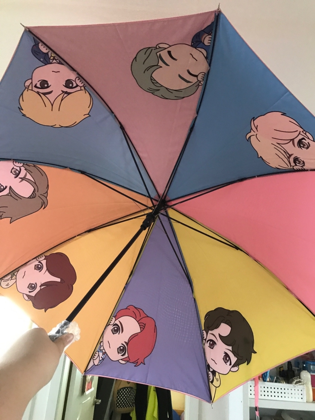 BTS 자동장우산