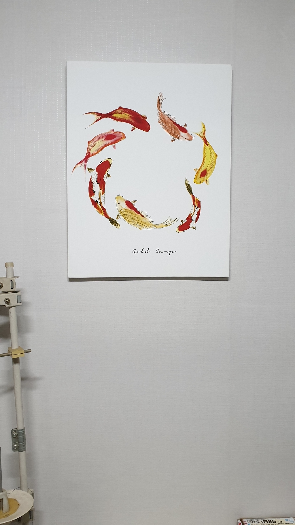 풍수아트 복이들어오는 잉어 연꽃 그림 11종 액자 물고기 거실 풍수 인테리어 리뷰후기