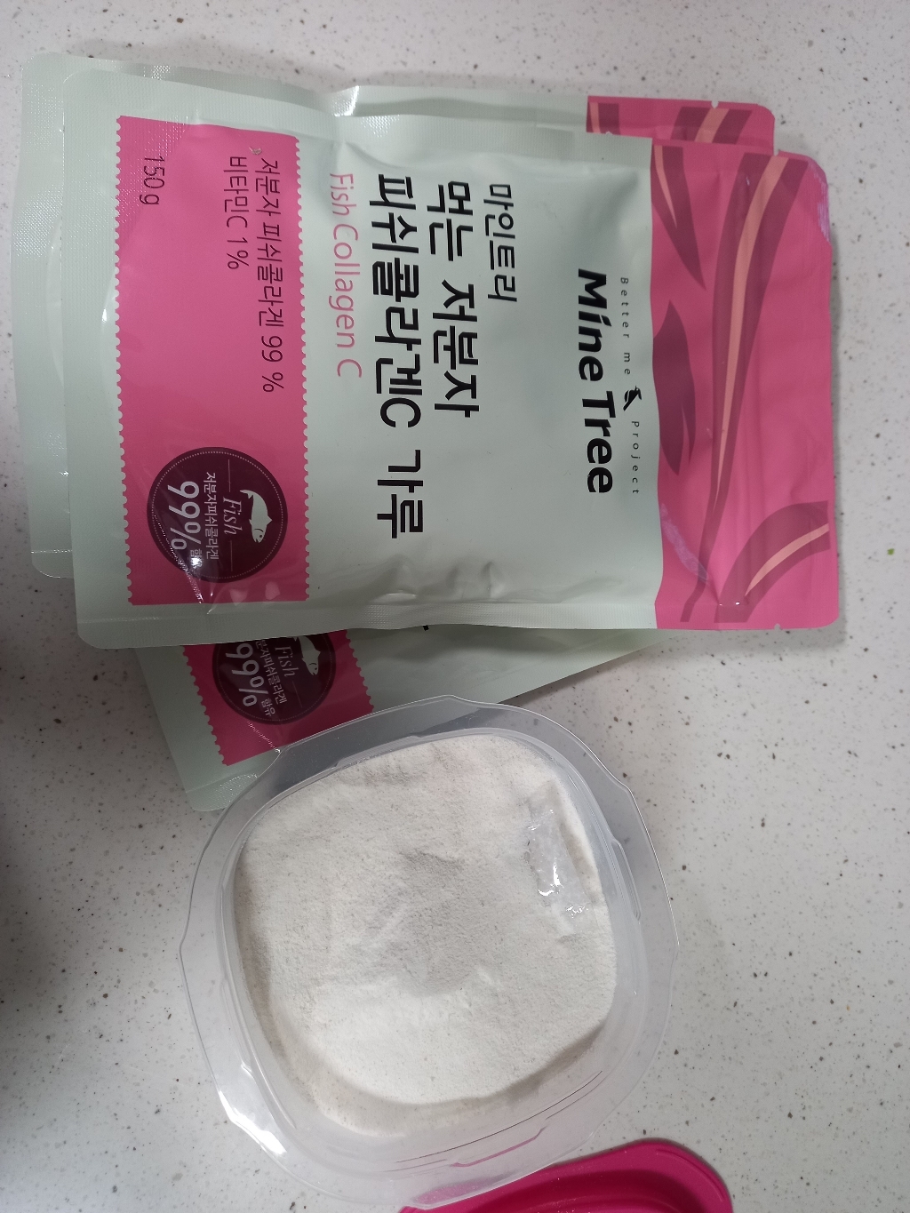 마인트리 저분자 어류 피쉬 콜라겐C 가루 펩타이드 리뷰후기