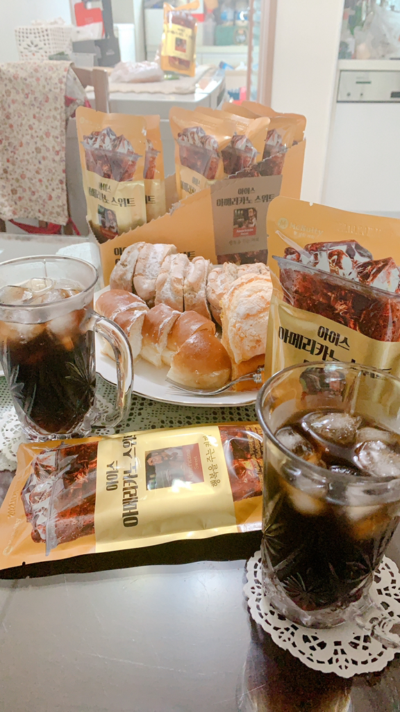 맥널티커피 아이스 아메리카노 스위트
