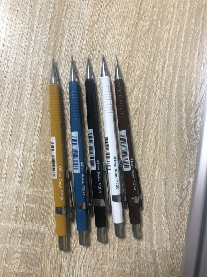 펜텔 ente 제도샤프 03 05 07 09