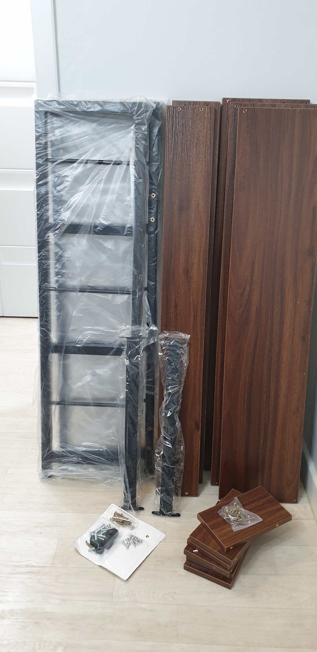 제련공단 철제책장 1200 3단 진열장 책꽂이 리뷰후기