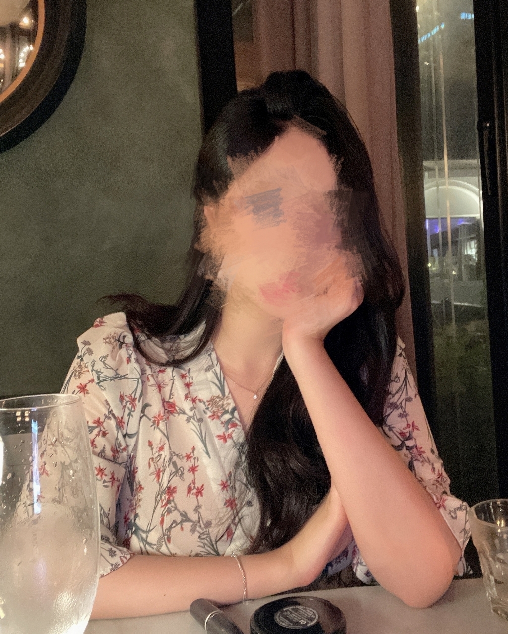 대박난박양 에이프릴 쉬폰 반팔 롱원피스 리뷰후기